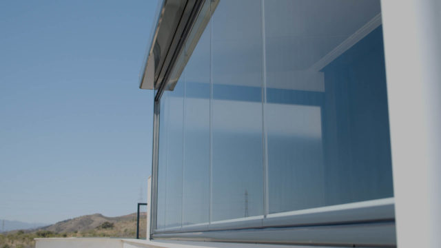 Vetrata panoramica terrazza Puglia